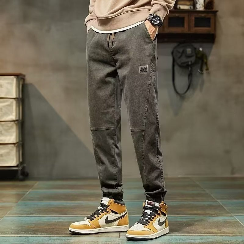 Men's Casual Sports Cropped Ankle-Tight Pants