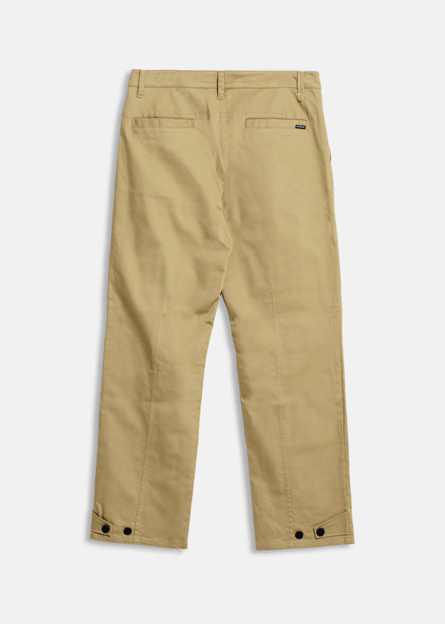 Men's Cargo Pants Removable Pocket Khaki - Konus