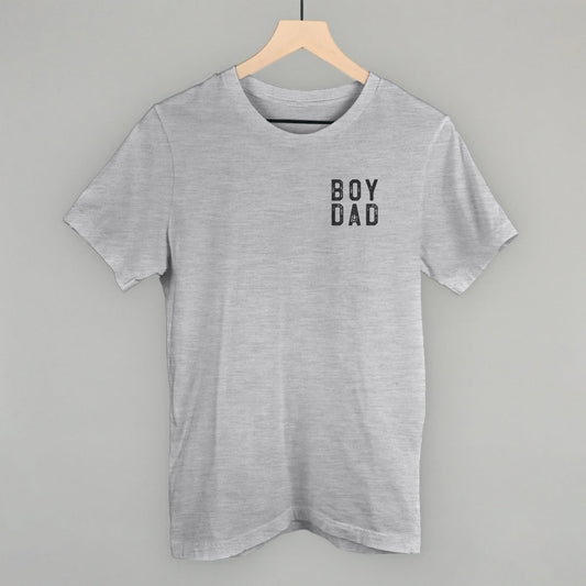 Boy Dad Block Letters (Left Chest)