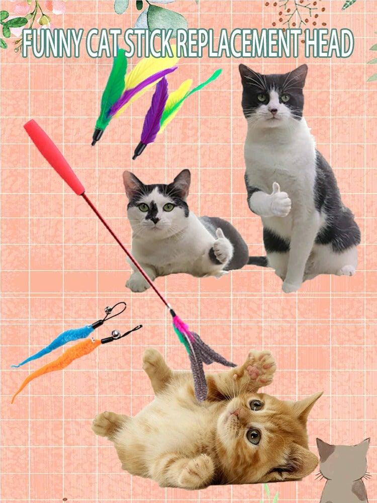 Cat Feather Toy Set