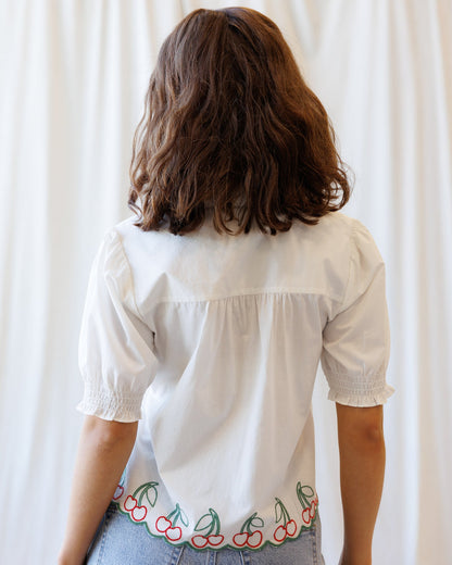 Cherry Cute Button Down