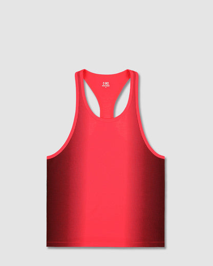 Super Bright Racerback Tank Neon Red