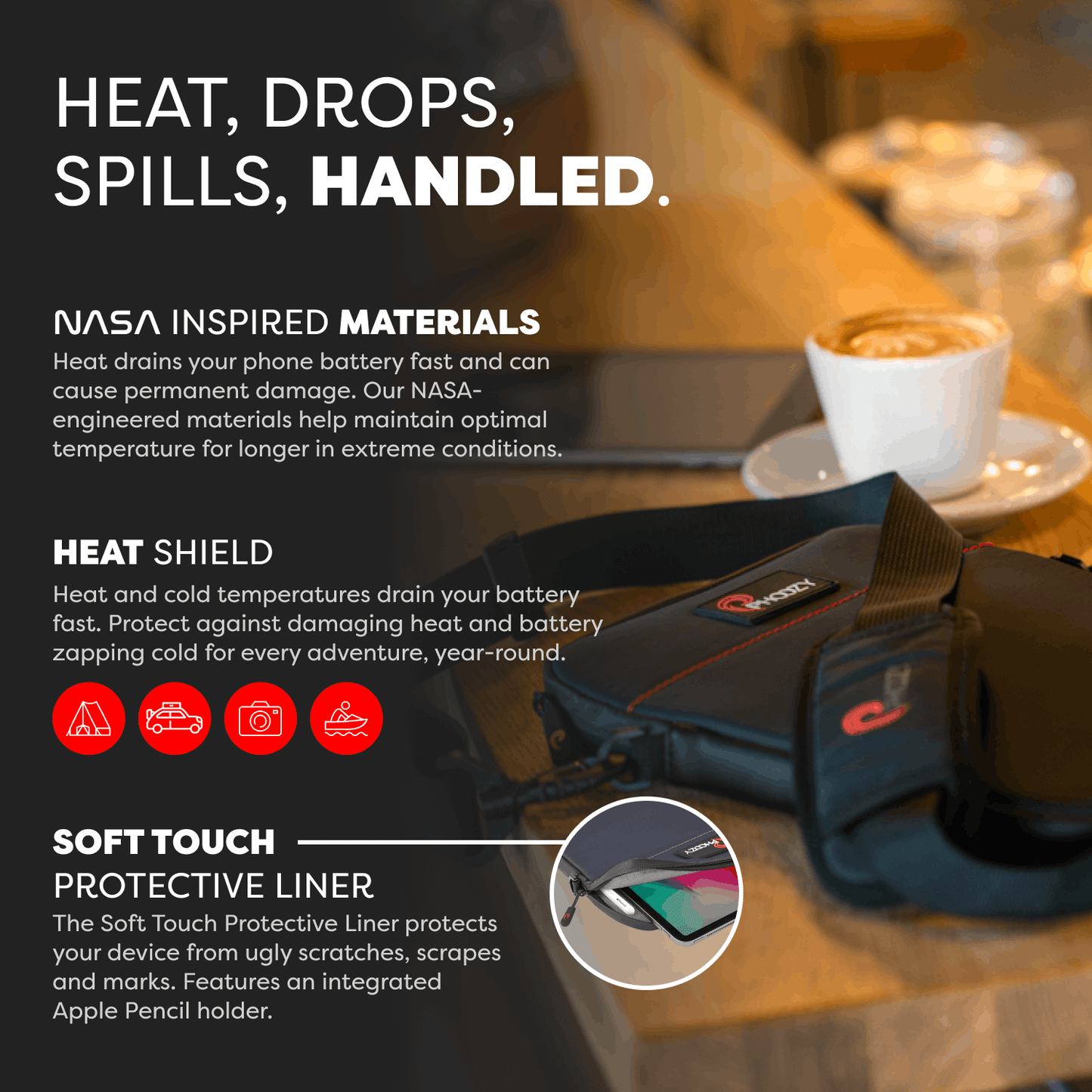 Tablet & Laptop Capsule - Heat & Cold Protection