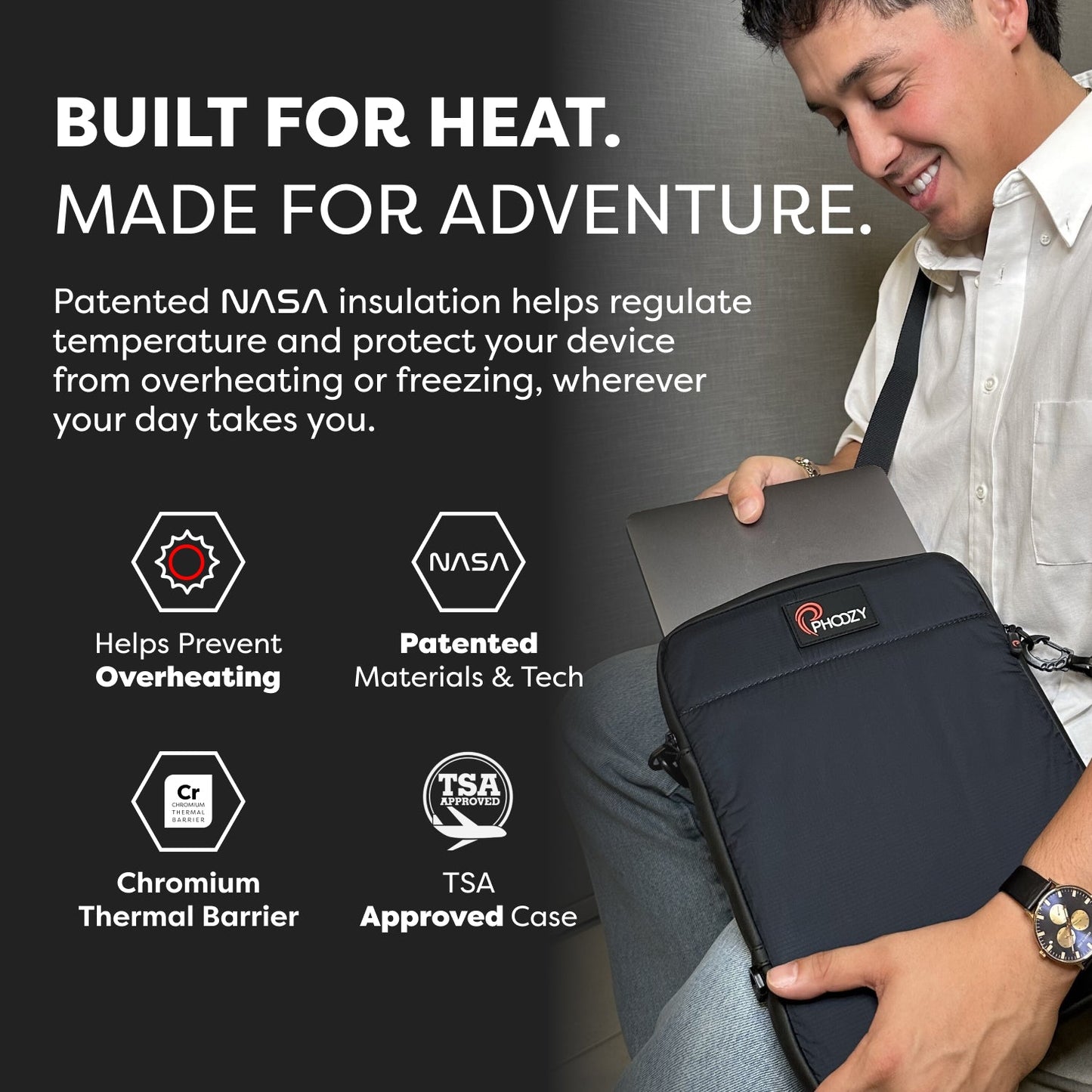 Tablet & Laptop Capsule - Heat & Cold Protection