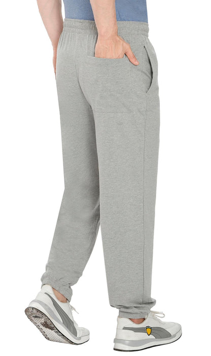 Men's Pull-On Elastic Waist Knit Pants — Relaxed Fit Lounge Pants