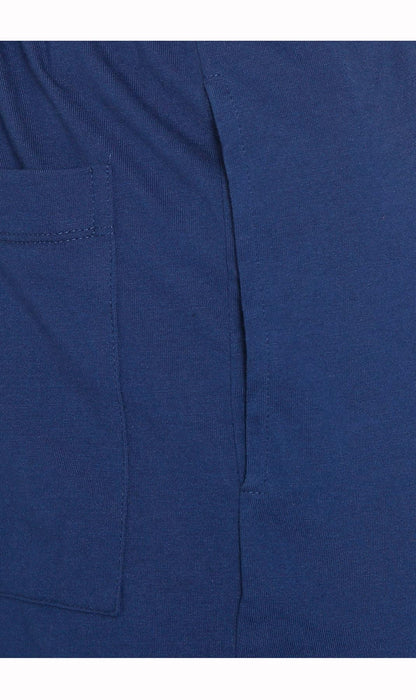 Men's Pull-On Elastic Waist Knit Pants — Relaxed Fit Lounge Pants