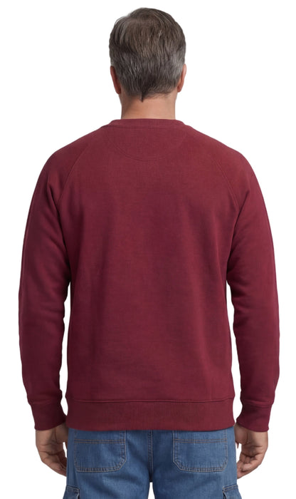 Men's 3-Pocket Fleece Sweatshirt with Raglan Seams