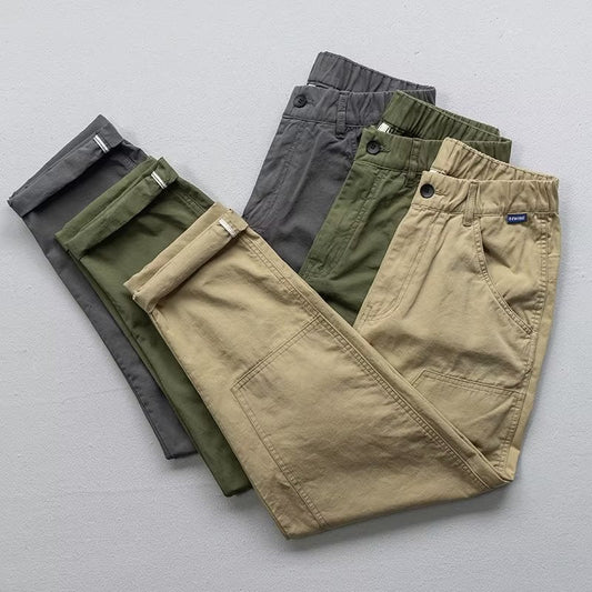 Mens Stylish Casual Loose-fitting Slim-fit Pants