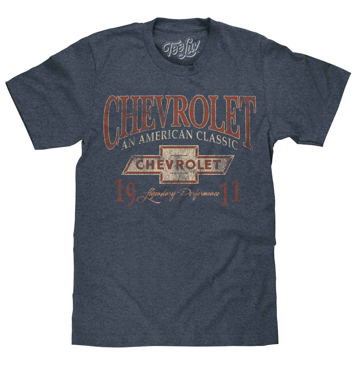 Chevrolet: An American Classic T-Shirt - Indigo Black Heather