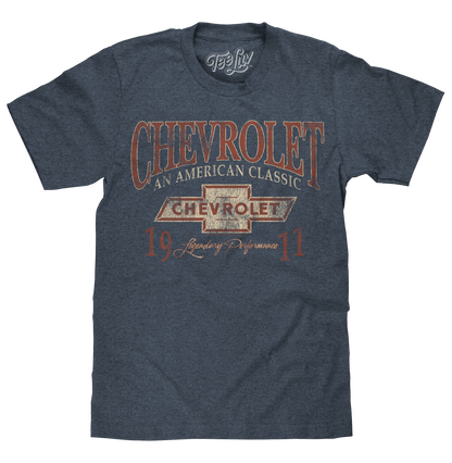 Chevrolet: An American Classic T-Shirt - Indigo Black Heather