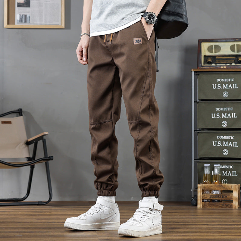 Men's Casual Sports Cropped Ankle-Tight Pants