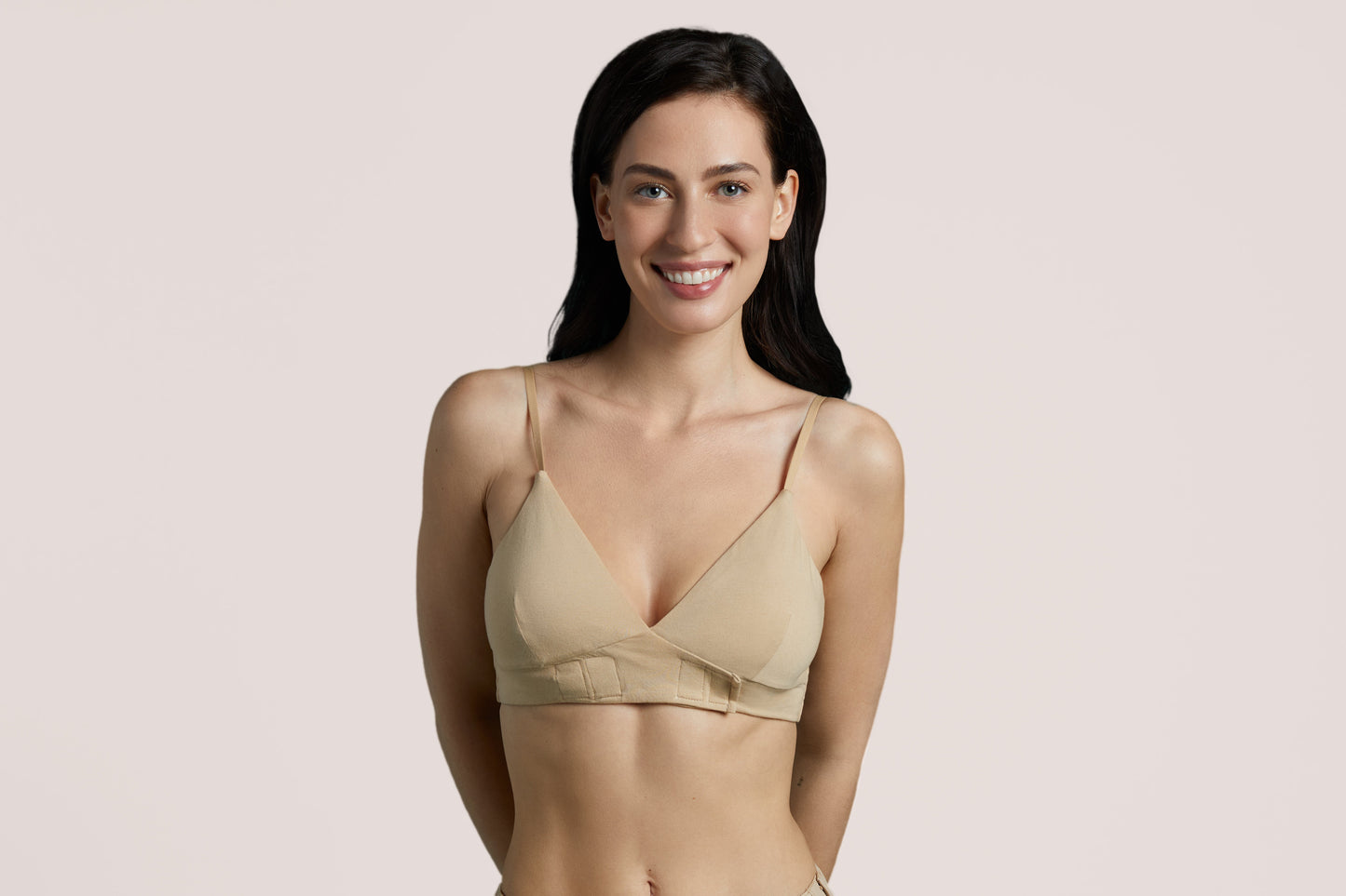 Front Fastening Bra with VELCRO® Brand Fasteners