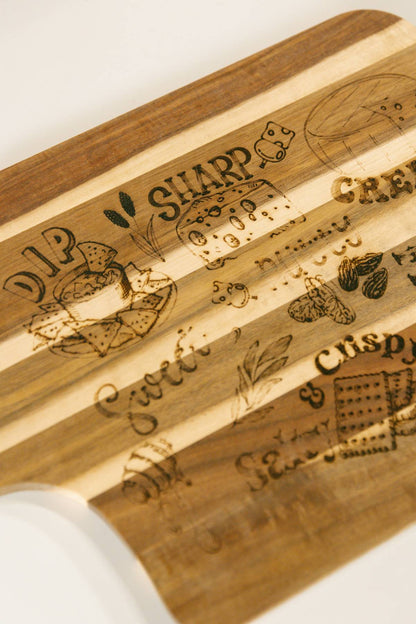 Engraved Recipe Cutting Boards