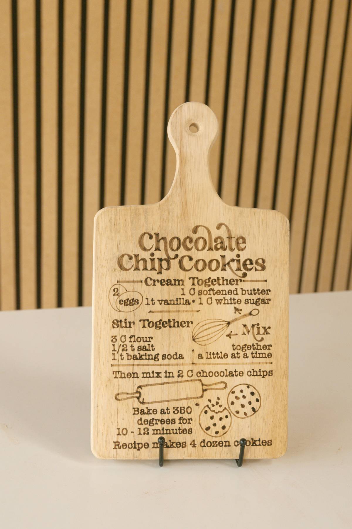 Engraved Recipe Cutting Boards