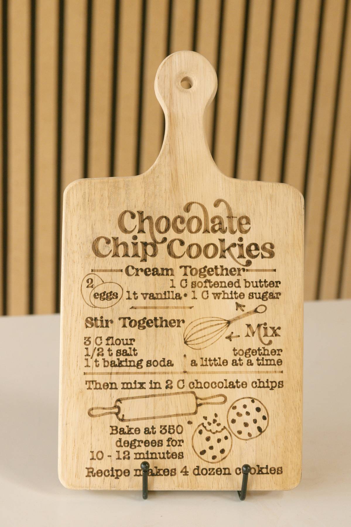 Engraved Recipe Cutting Boards