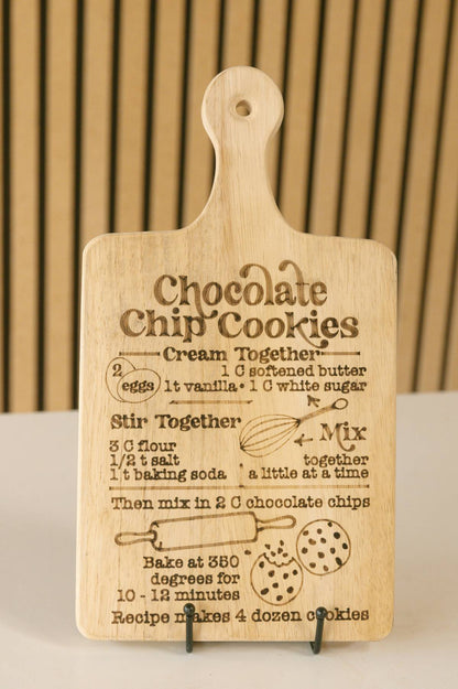 Engraved Recipe Cutting Boards