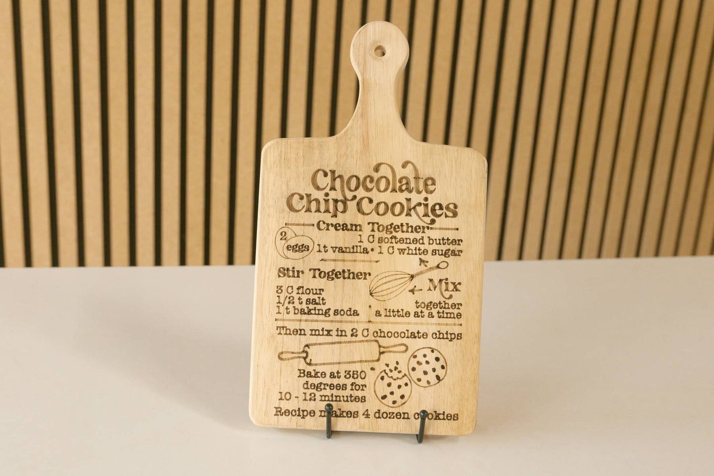Engraved Recipe Cutting Boards