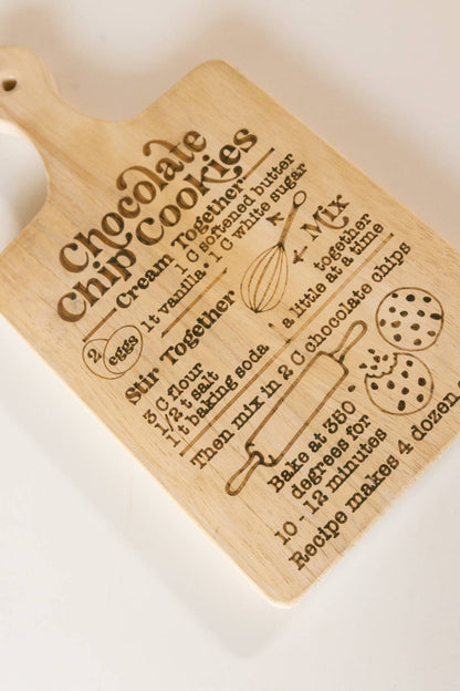 Engraved Recipe Cutting Boards