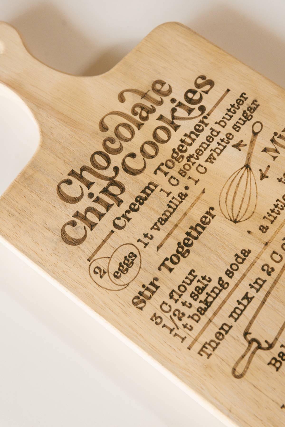 Engraved Recipe Cutting Boards