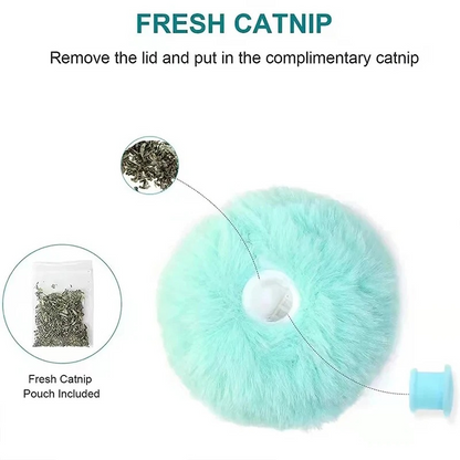 Electric Cat Ball Toy with Realistic Animal Sounds