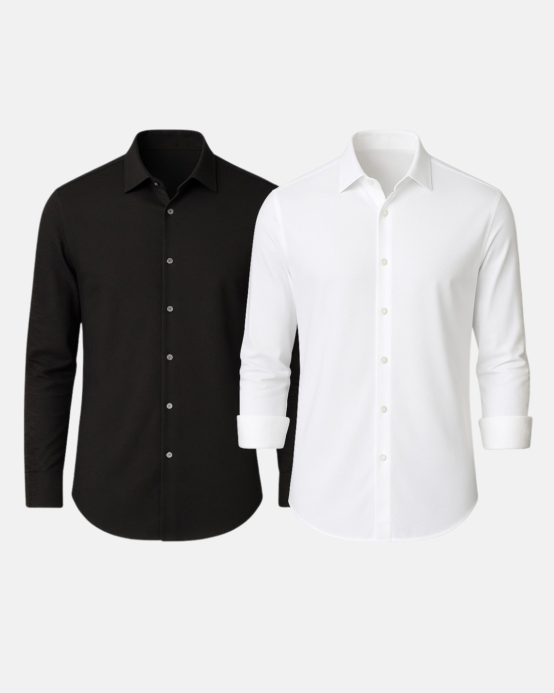 Cinqo 'Single Shot' 2-Pack - Black/White