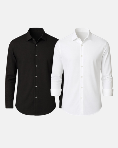 Cinqo 'Single Shot' 2-Pack - Black/White