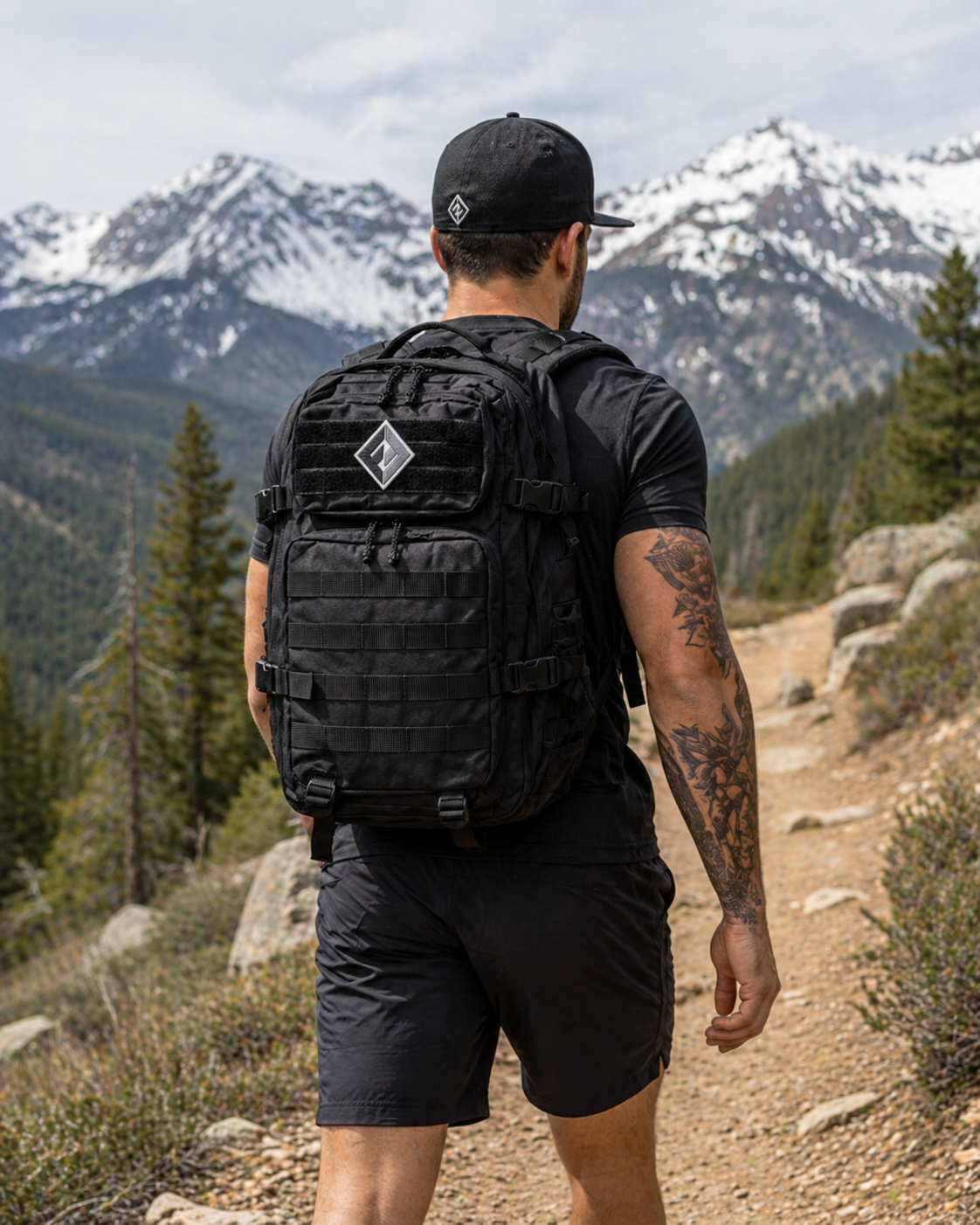 Rucking Pack with Weight Plate Combo