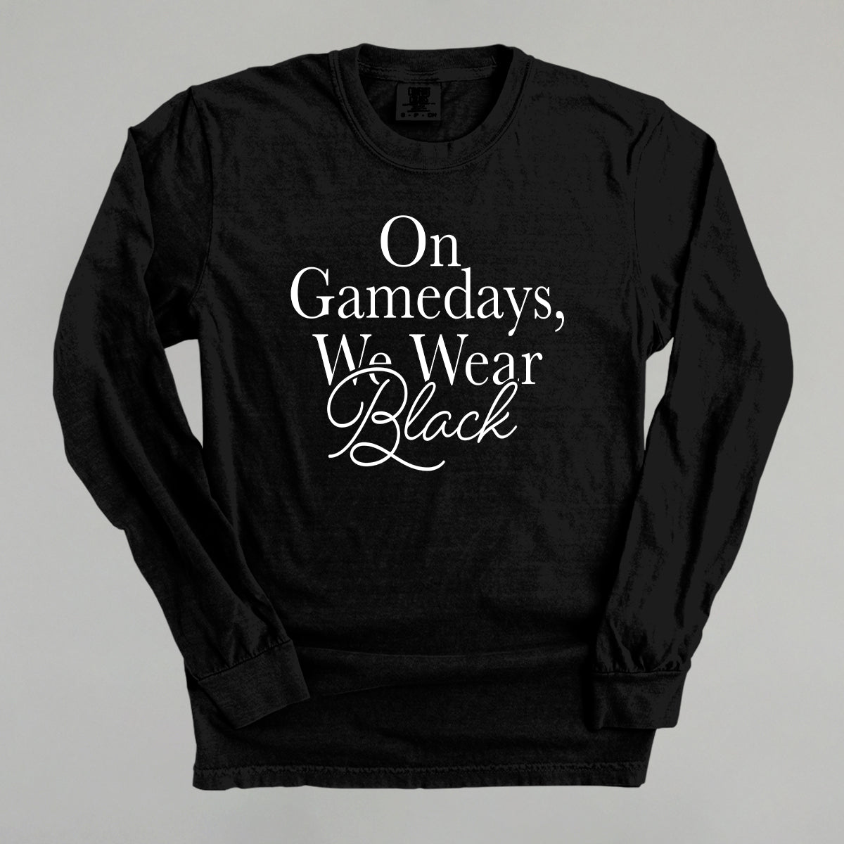 On Game Days, We Wear Black