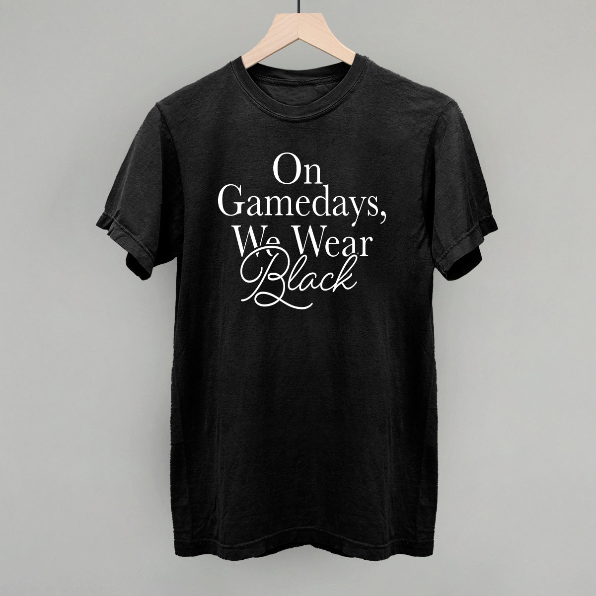 On Game Days, We Wear Black