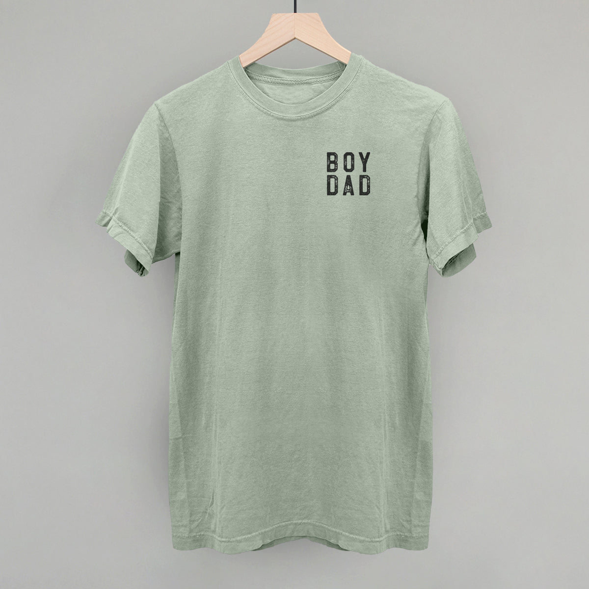 Boy Dad Block Letters (Left Chest)