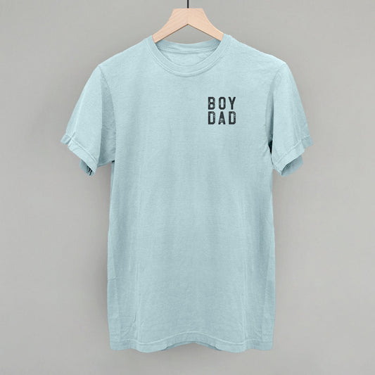 Boy Dad Block Letters (Left Chest)