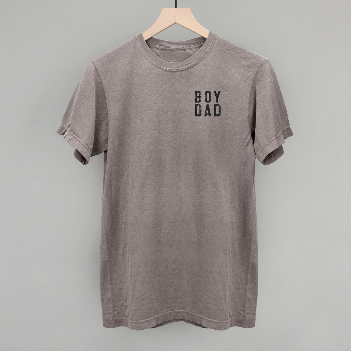 Boy Dad Block Letters (Left Chest)