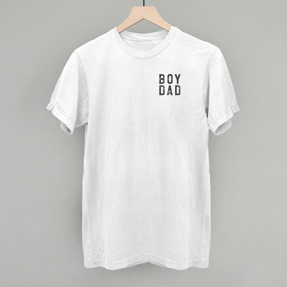 Boy Dad Block Letters (Left Chest)