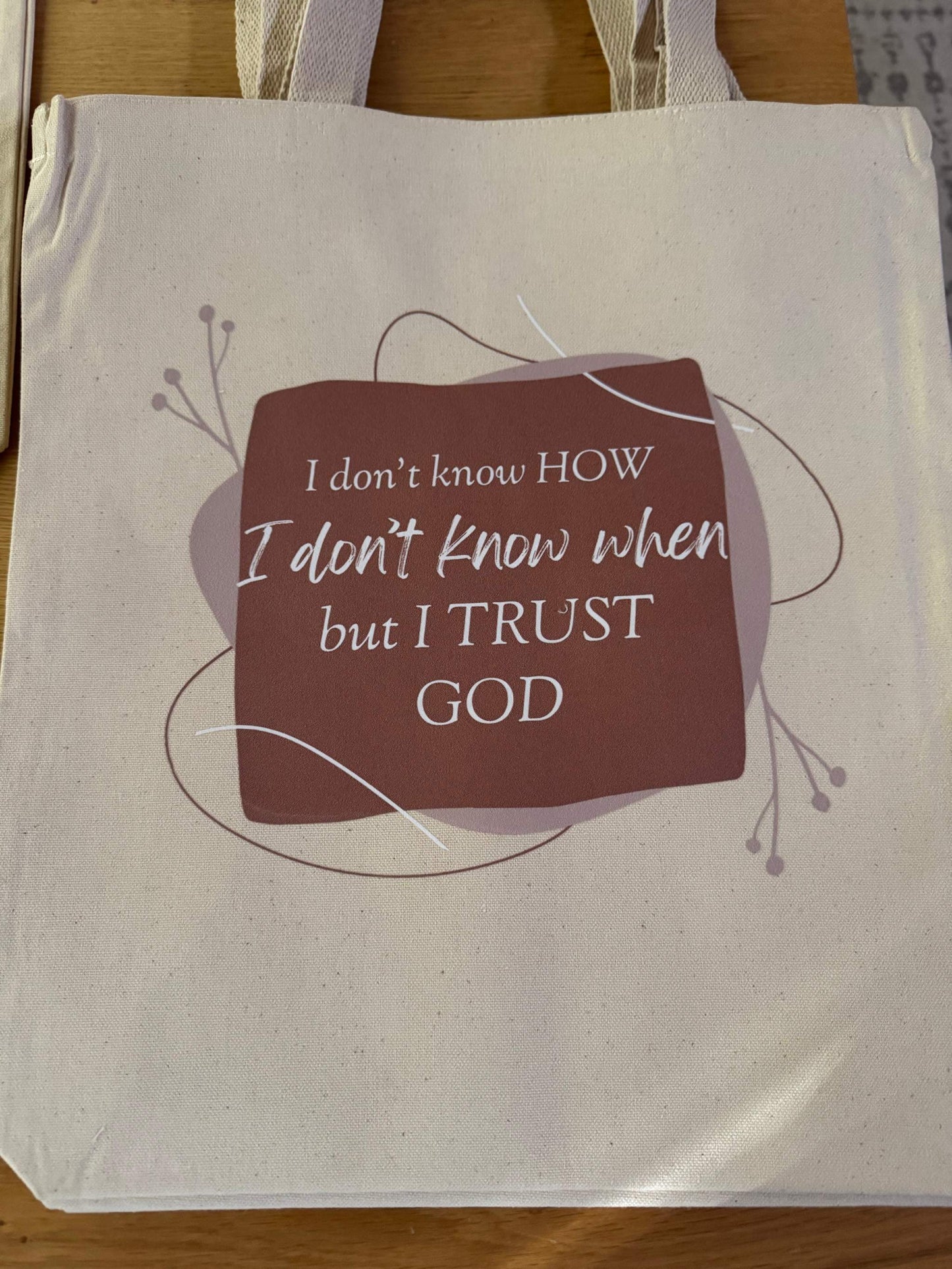 Everyday Canvas Tote | Faith-Based Sayings