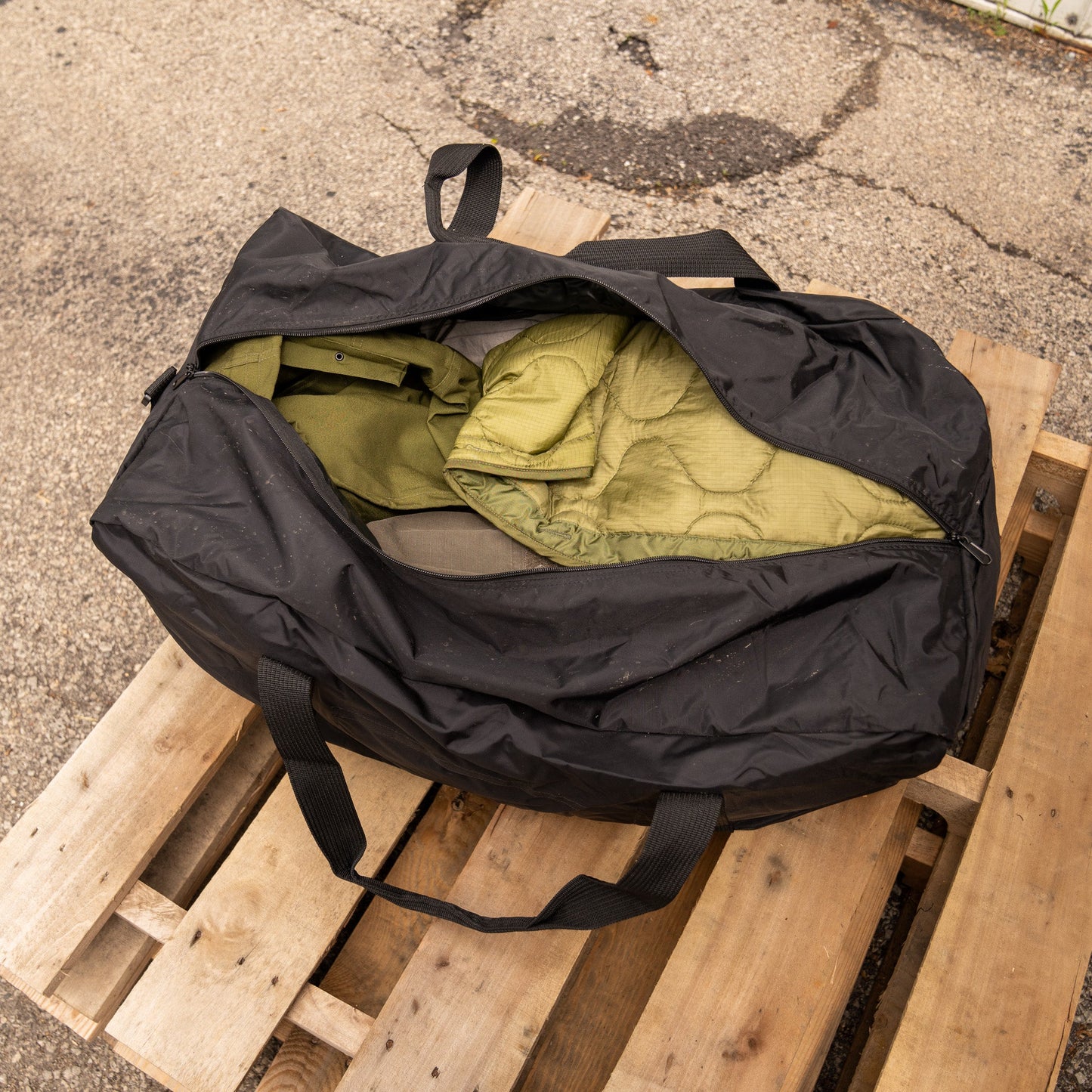 French Military Police Duffle Bag