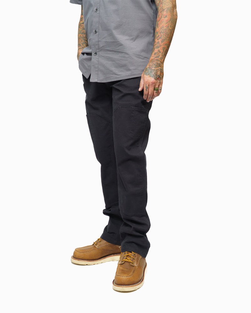 Hardened Double Knee Pant - Black