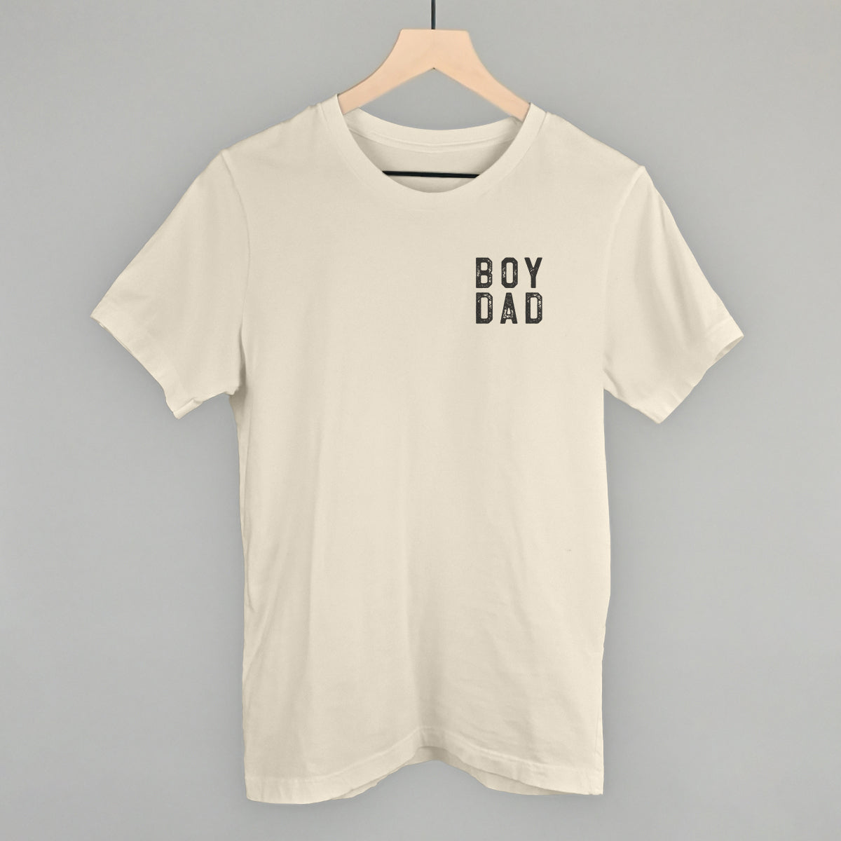 Boy Dad Block Letters (Left Chest)