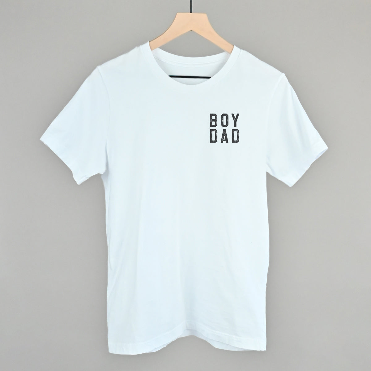 Boy Dad Block Letters (Left Chest)