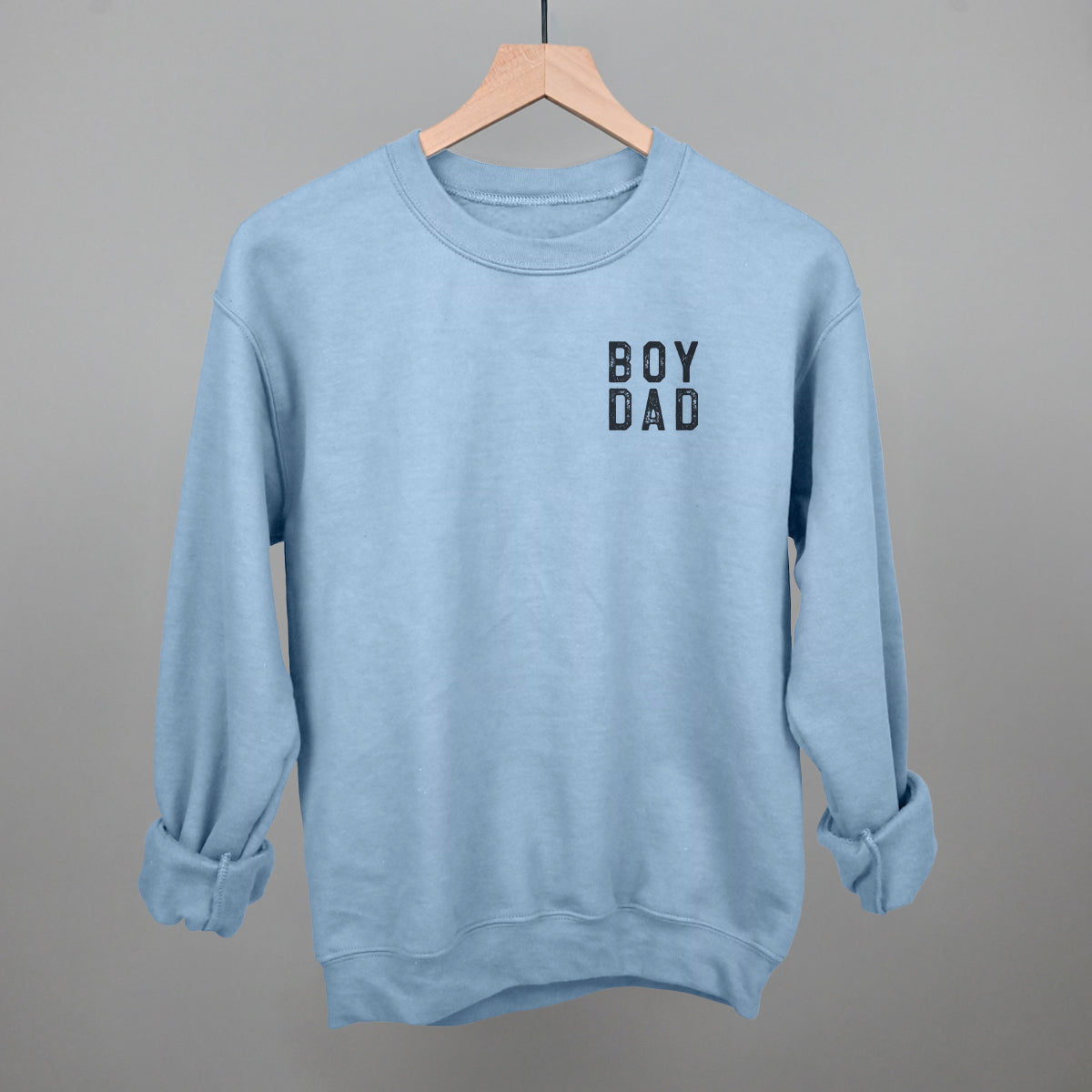 Boy Dad Block Letters (Left Chest)