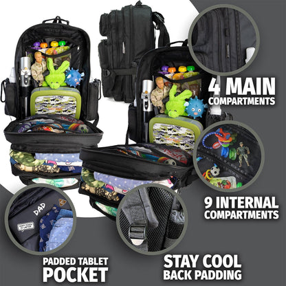 JUG 30L Dad Diaper Bag Backpack Combo Kit
