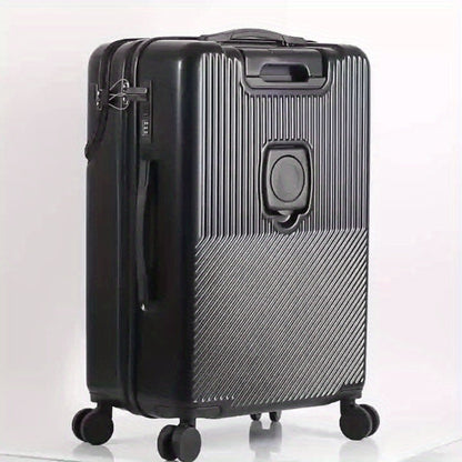 Carry On Luggage Hard Shell Spinner Suitcase USB TSA Lock Front Pocket Travel Bag