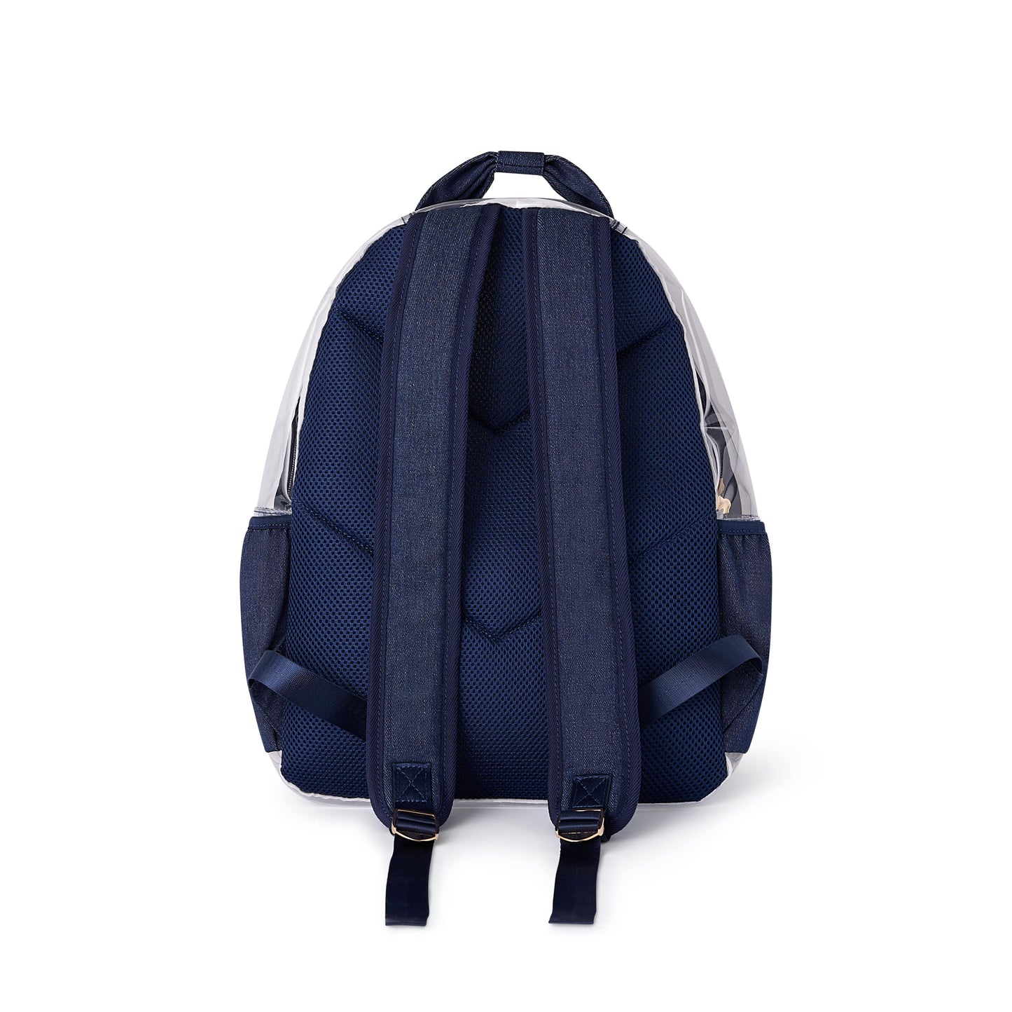 Clear Denim and Gems Backpack
