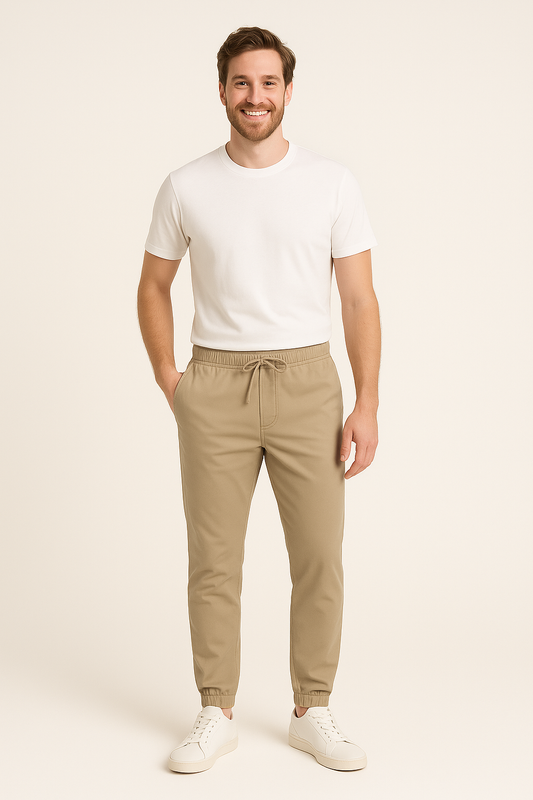 Men's Jogger Twill Pants - Single