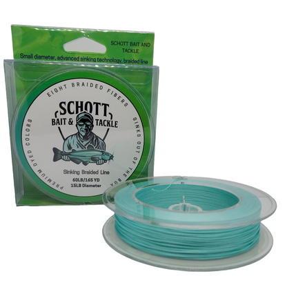 Sinking Braided Fishing Line | Schott Bait and Tackle | Best Braid on the Market