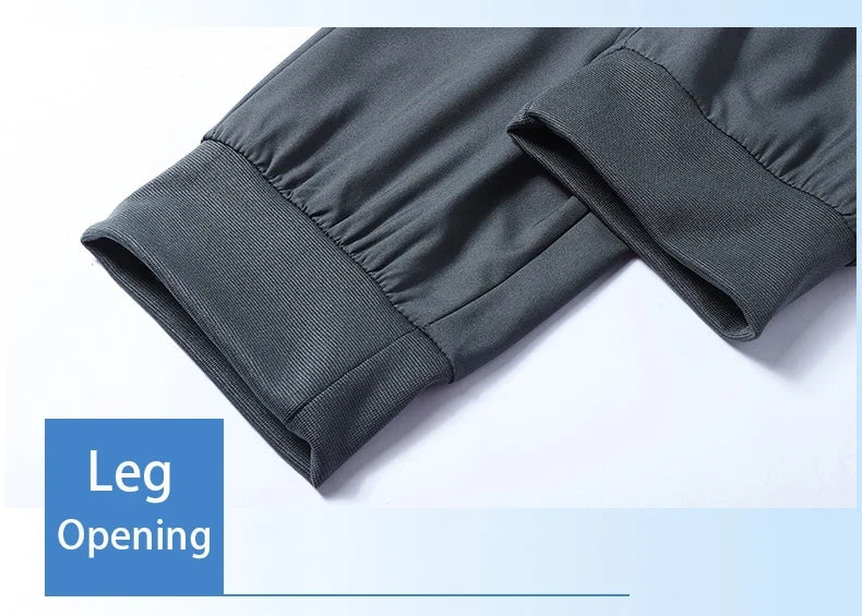 Men Jogger Pants – Breathable Quick Dry Drawstring Sports Sweatpants