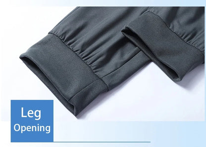 Men Jogger Pants – Breathable Quick Dry Drawstring Sports Sweatpants