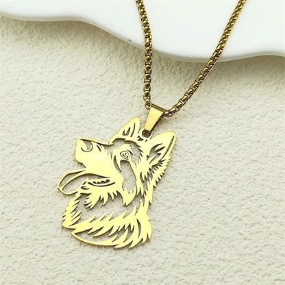French Bulldog Pendant Necklace | Stainless Steel Dog Jewelry for  Men