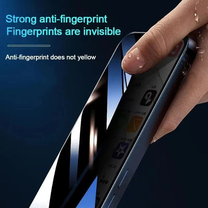 4pcs Anti Spy  for iPhone 17 16 15 14 Pro Max 16 15 14 Plus 13 12 11 16e 17Air XR XS Full Cover Screen Protector