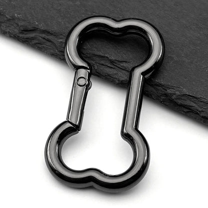 Punk Dog Bone Pendant Necklace | Stainless Steel Silver Goth Choker