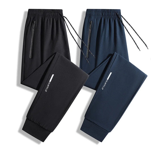 Men Jogger Pants – Breathable Quick Dry Drawstring Sports Sweatpants